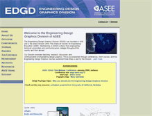 Tablet Screenshot of edgd.asee.org