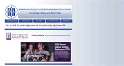 Desktop Screenshot of ilin.asee.org